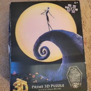 Nightmare Before Christmas 3D Puzzle 200pc Jack Skellington 30th Anniversary